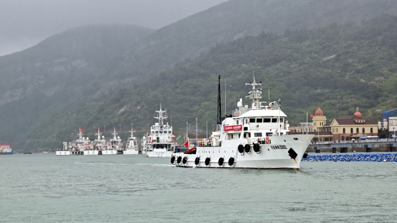 闽浙两省开展2025年第一次海上联合执法行动